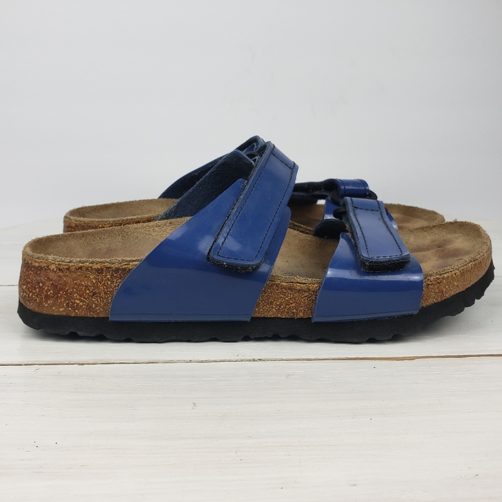419gap Birkenstock birkies MADURA patent leather sandals